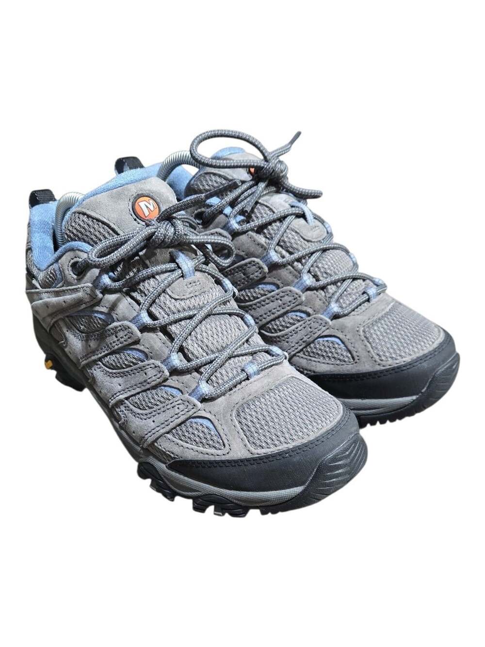 Merrell Moab 3 Mid Waterproof Hiking Shoes Granite Women's Size 9.5